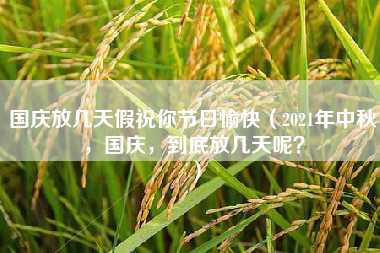 国庆放几天假祝你节日愉快（2021年中秋，国庆，到底放几天呢？）