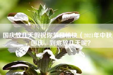 国庆放几天假祝你节日愉快（2021年中秋，国庆，到底放几天呢？）