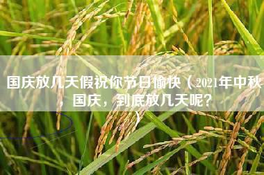 国庆放几天假祝你节日愉快（2021年中秋，国庆，到底放几天呢？）