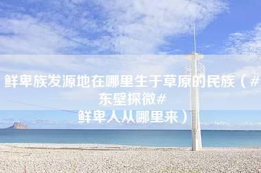 鲜卑族发源地在哪里生于草原的民族（#东壁探微# 鲜卑人从哪里来）