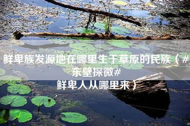 鲜卑族发源地在哪里生于草原的民族（#东壁探微# 鲜卑人从哪里来）